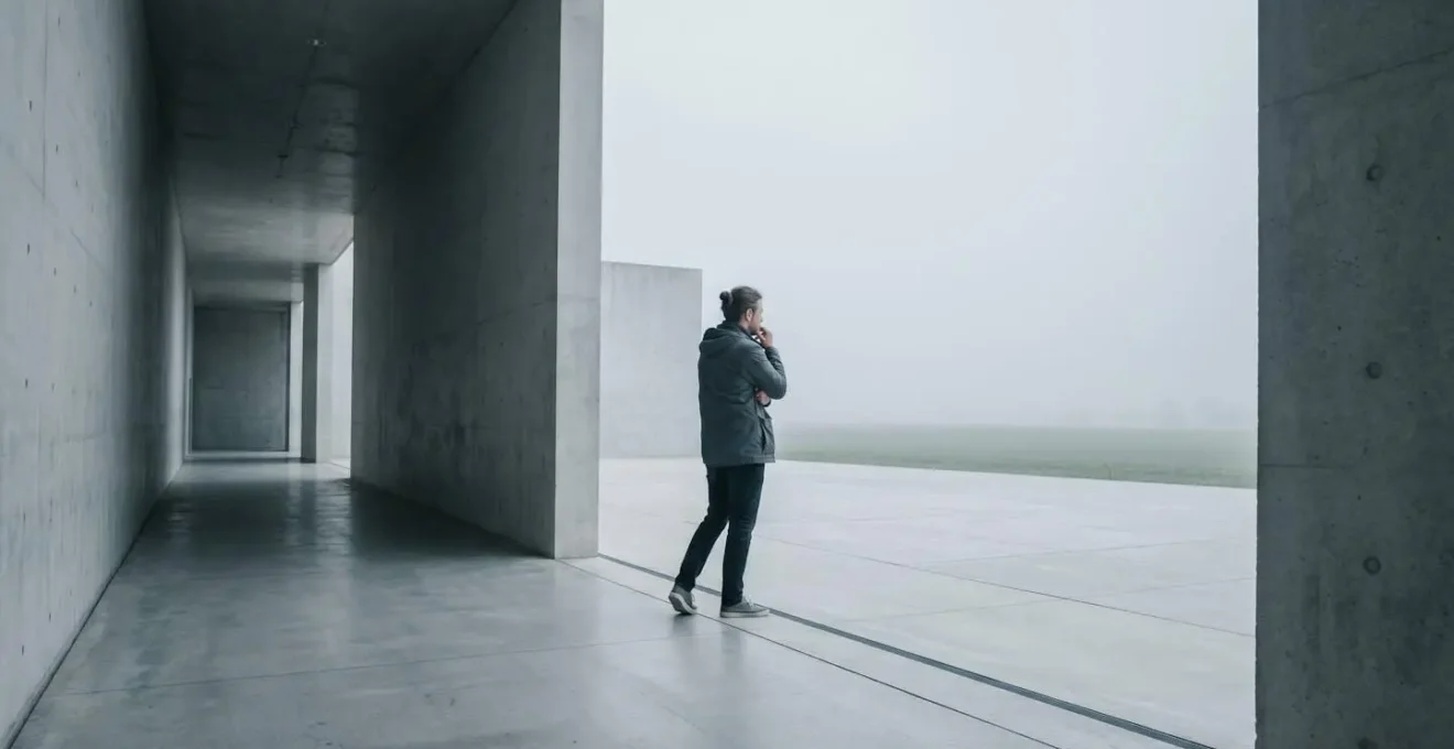 Illustration métaphorique du commentateur intérieur comme obstacle au lâcher-prise hypnotique