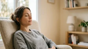 Séance d'hypnose thérapeutique dans un cabinet professionnel en France