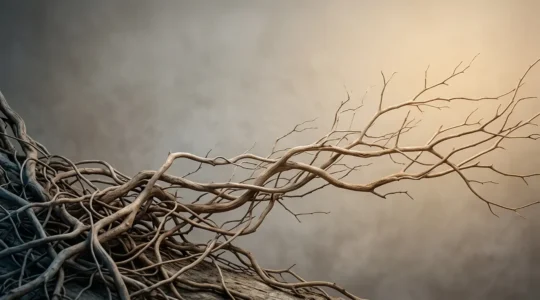 Métaphore visuelle de la restructuration neuronale durant un parcours thérapeutique en hypnose pour l'anxiété