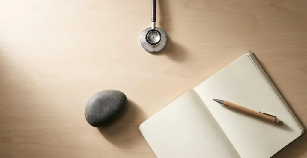 Représentation symbolique de la coordination tripartite entre médecin, hypnothérapeute et patient dans le sevrage sécurisé Représentation symbolique de la coordination tripartite entre médecin, hypnothérapeute et patient dans le sevrage sécurisé